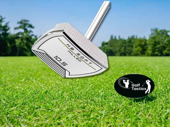 Cleveland HB Soft Milled Putter showing sleek side