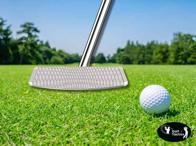 Detailed face view of HB Soft Milled Putter