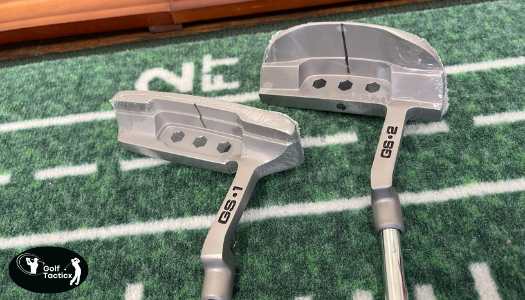 Close-up of GoSports GS1 Tour Putter head