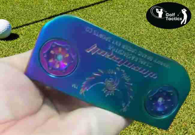 Iridescent Wosofe Golf Mallet Putter grip