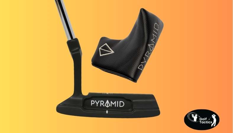 Pyramid Golf Putter with cover