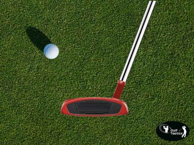 TaylorMade Spider Putter in angled clubhead view