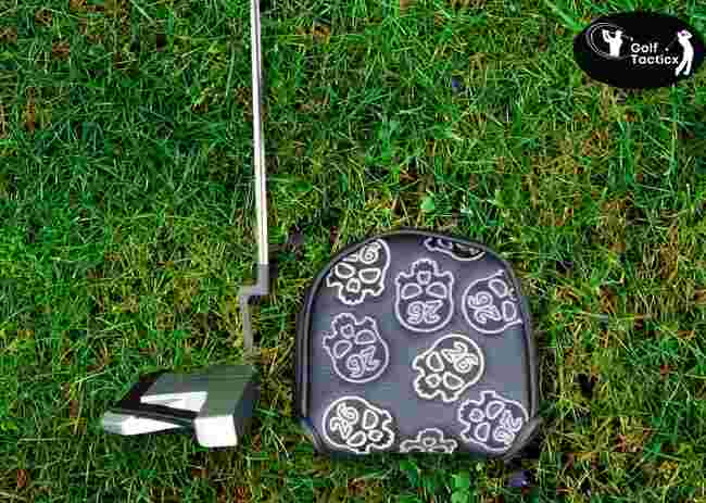 Top view of putter head design
