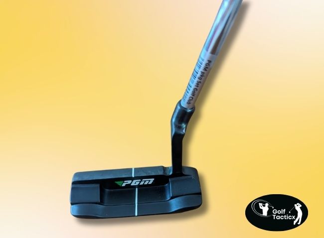 Back view of PGM men's left putter