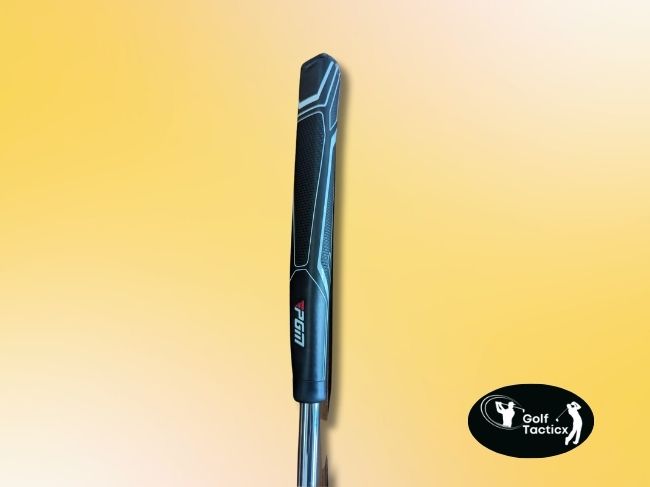 Close-up of shaft on PGM putter