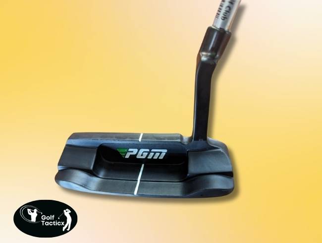 Front face of PGM left-handed putter