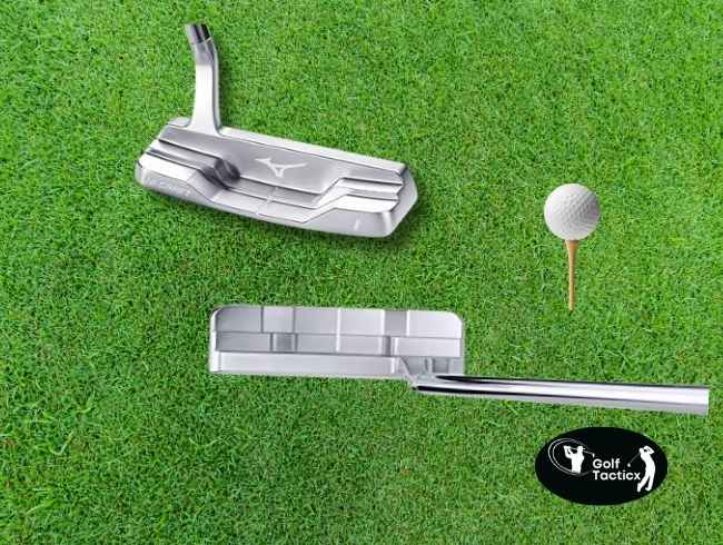 Top-down view of Mizuno M CRAFT Putter