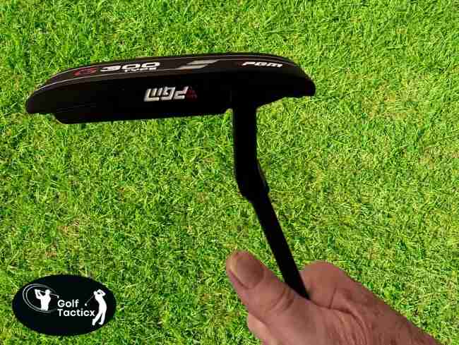 PGM Golf Blade Putter rear view on grass