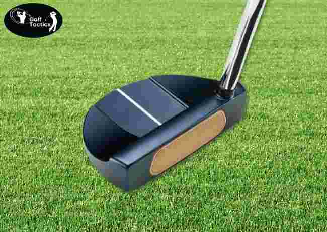 Sleek premium putter head design.